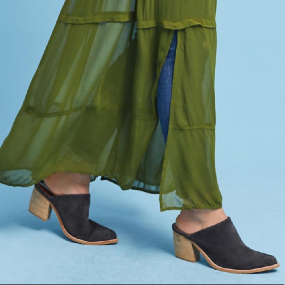 Anthropologie x Coconuts Camelot Mules